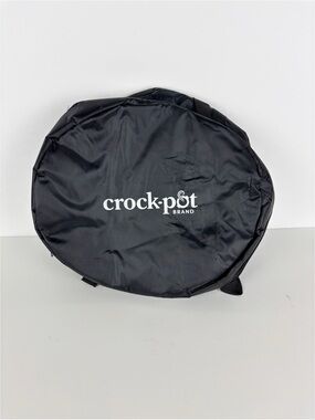 Crock Pot Insulated Slow Cooker
Carrier Travel Bag Black Fits 6-7 Qt
Crockpot